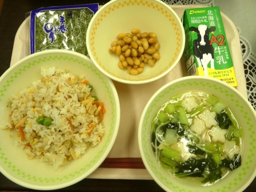 給食室調理風景13