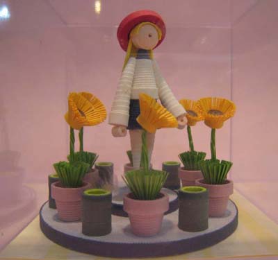 ペーパークイリングの作品(さくひん)